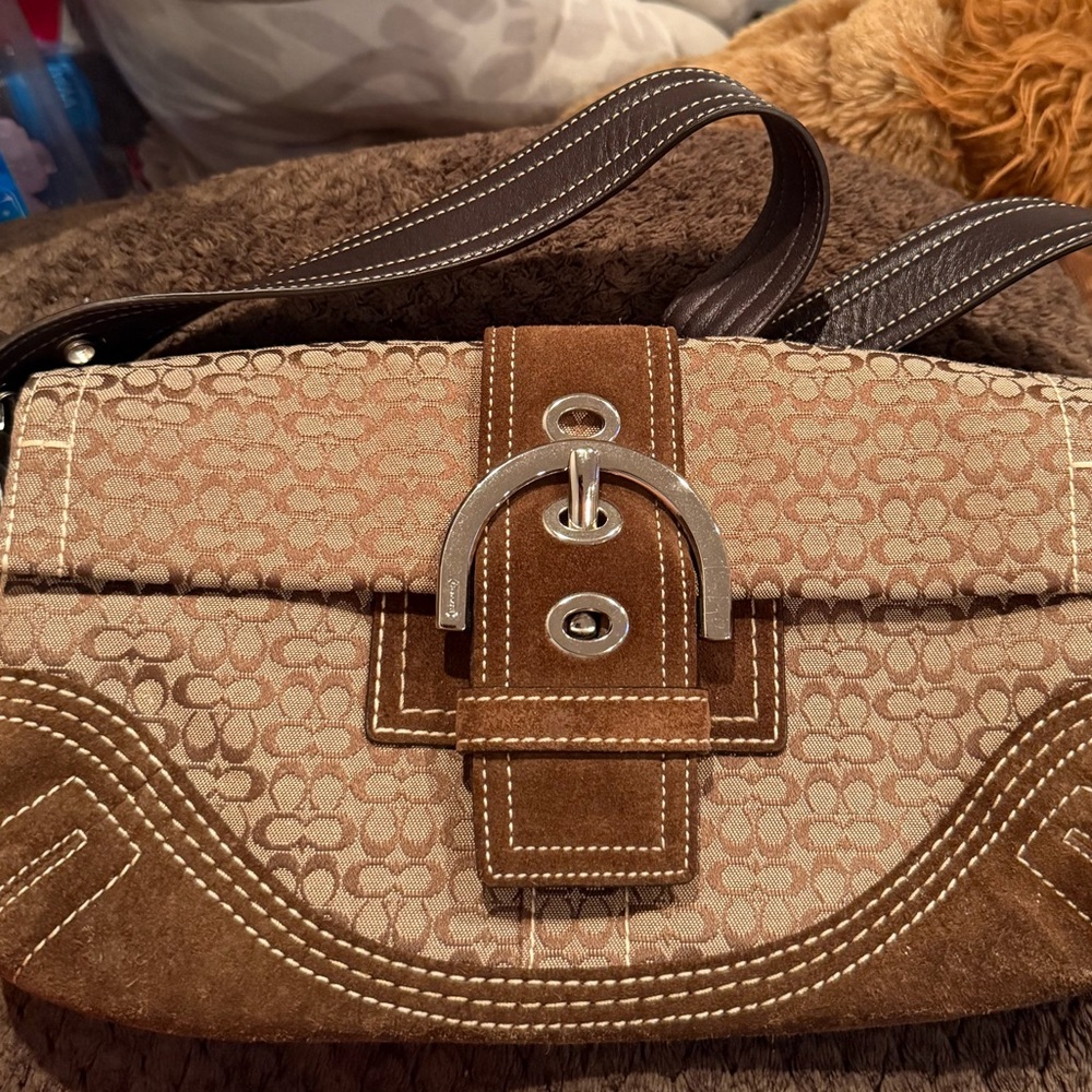 Coach Vintage Y2K Soho Signature Bag - Picture 10 of 11